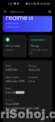 Realme 8 4g